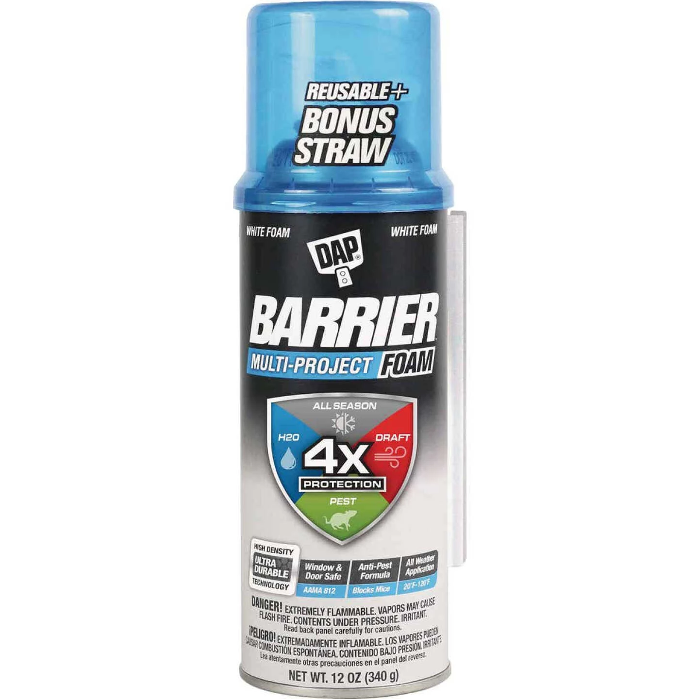 Dap Barrier 12 Oz. Multi-Project Foam Sealant 3 Dap Barrier 12 Oz. Multi-Project Foam Sealant
