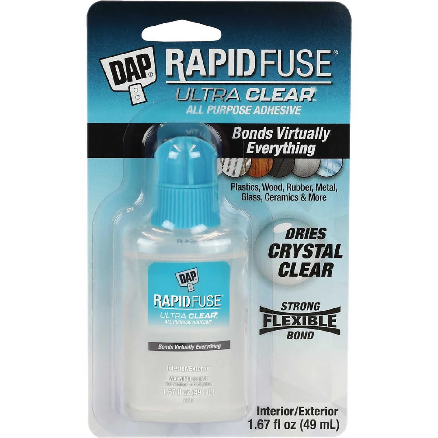 DAP RapidFuse 1.67 Oz. Ultra Clear Multi-Purpose Adhesive 7 DAP RapidFuse 1.67 Oz. Ultra Clear Multi-Purpose Adhesive - Image 5