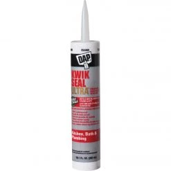 DAP KWIK SEAL ULTRA 10.1 Oz. Clear Siliconized Kitchen & Bath Sealant