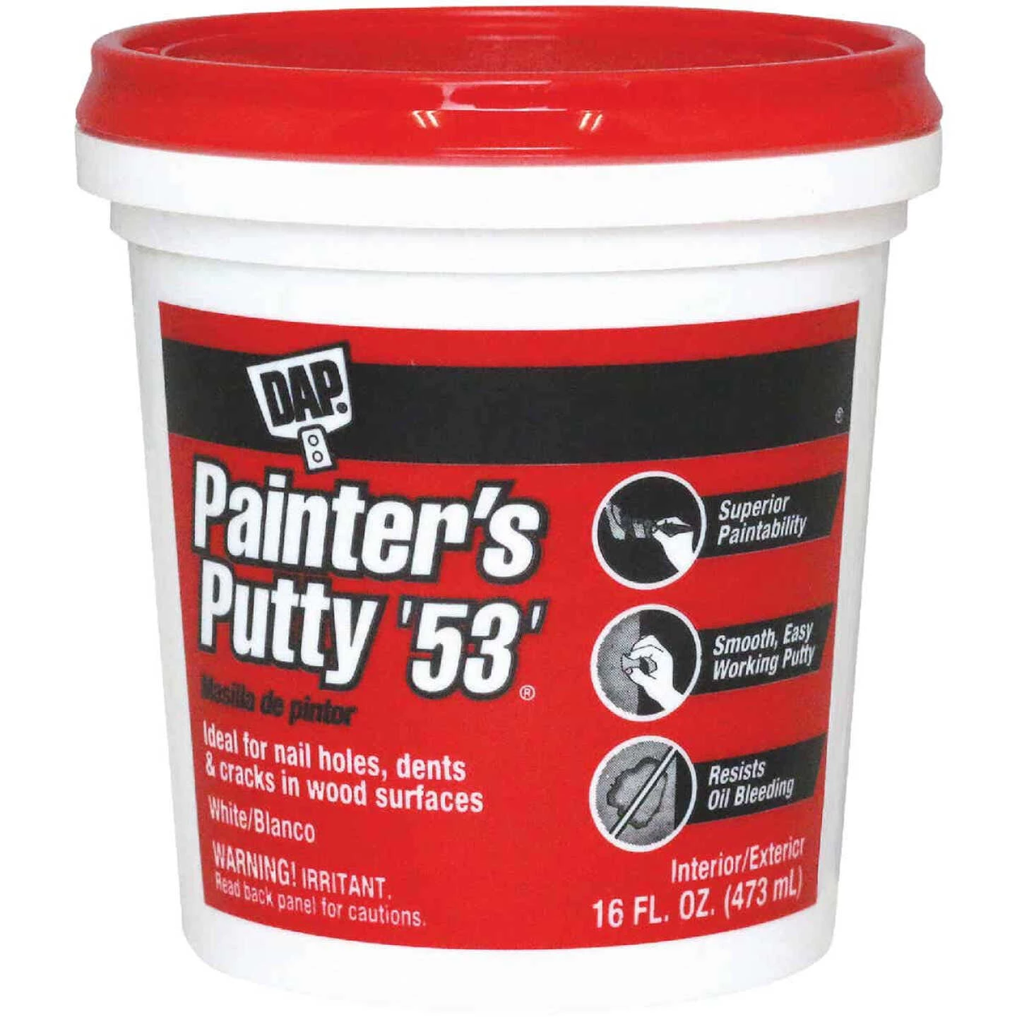 DAP Painter's Putty '53', 16 Oz. 3 DAP Painter's Putty '53', 16 Oz.