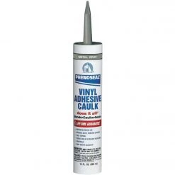DAP Phenoseal 10 Oz. Metal Gray Vinyl Adhesive Caulk