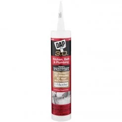 DAP Outlet Store 22 Dap 3.0 9 Oz. Gloss White Kitchen, Bath & Plumbing Caulk