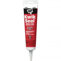 Dap Kwik Seal 5.5 Oz. Clear Kitchen & Bath Adhesive Caulk