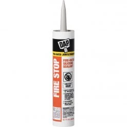 DAP 10.1 Oz. Fire Stop Fire-Rated Sealant, Limestone Gray