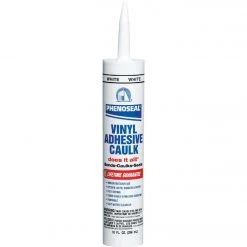 DAP Phenoseal 10 Oz. White Vinyl Adhesive Caulk
