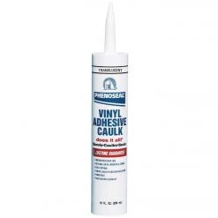 DAP Phenoseal 10 Oz. Translucent Vinyl Adhesive Caulk