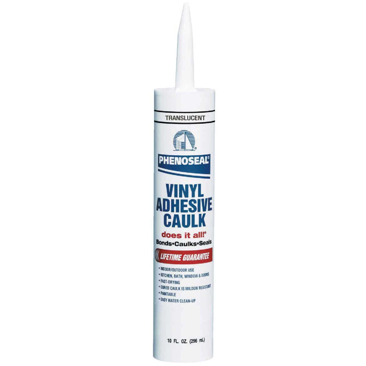DAP Phenoseal 10 Oz. Translucent Vinyl Adhesive Caulk 3 DAP Phenoseal 10 Oz. Translucent Vinyl Adhesive Caulk